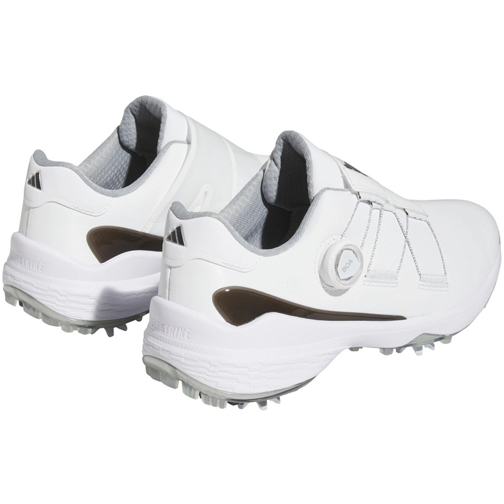 Adidas Men's ZG23 BOA Golf Shoes - White/Black/Silver - Maple Hill